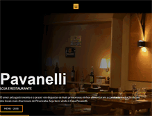 Tablet Screenshot of casapavanelli.com
